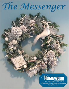 Homewood at Martinsburg&#039;s Messenger Winter 2018 cover art